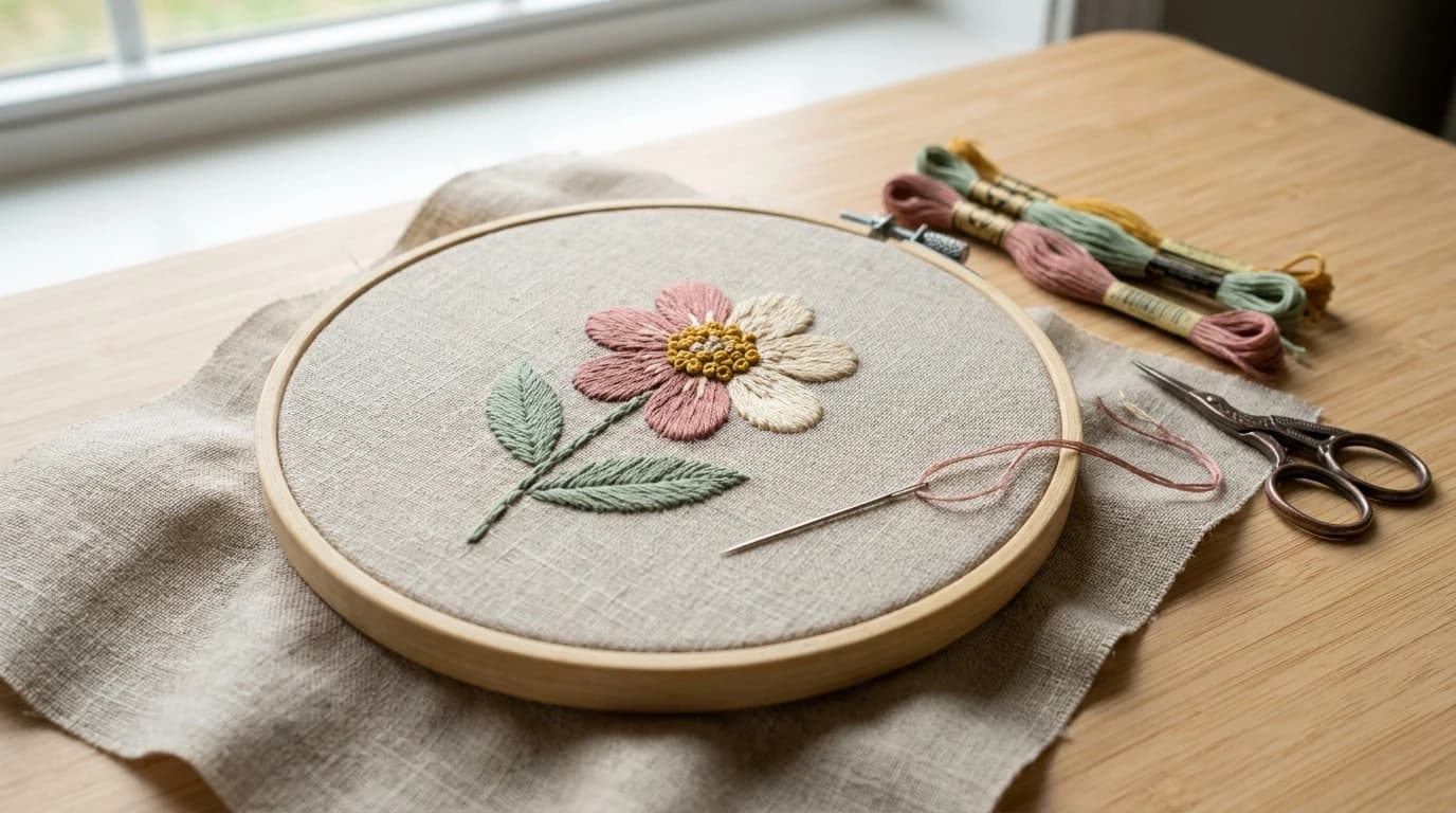 Free Hand Embroidery Course for Beginners