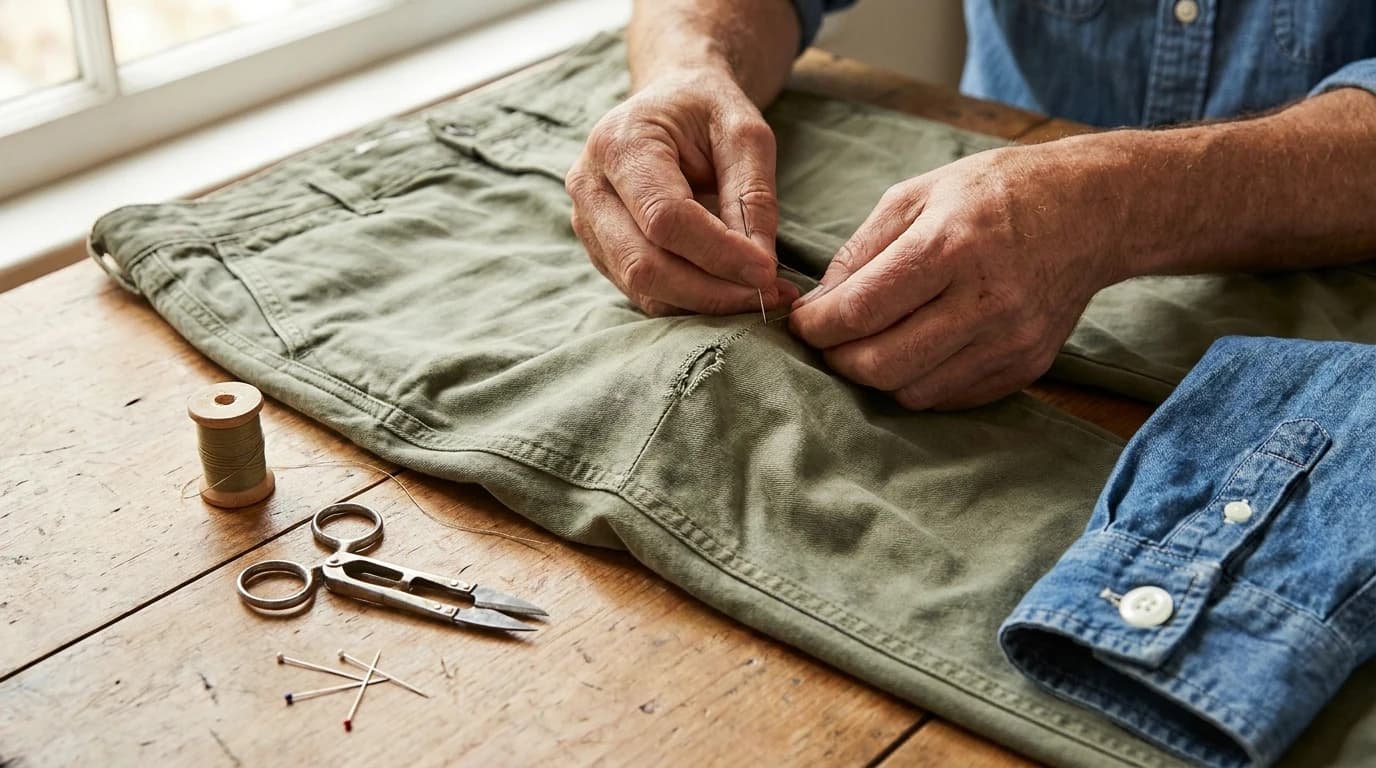Free Mending Course for Beginners: Fix Clothes by Hand