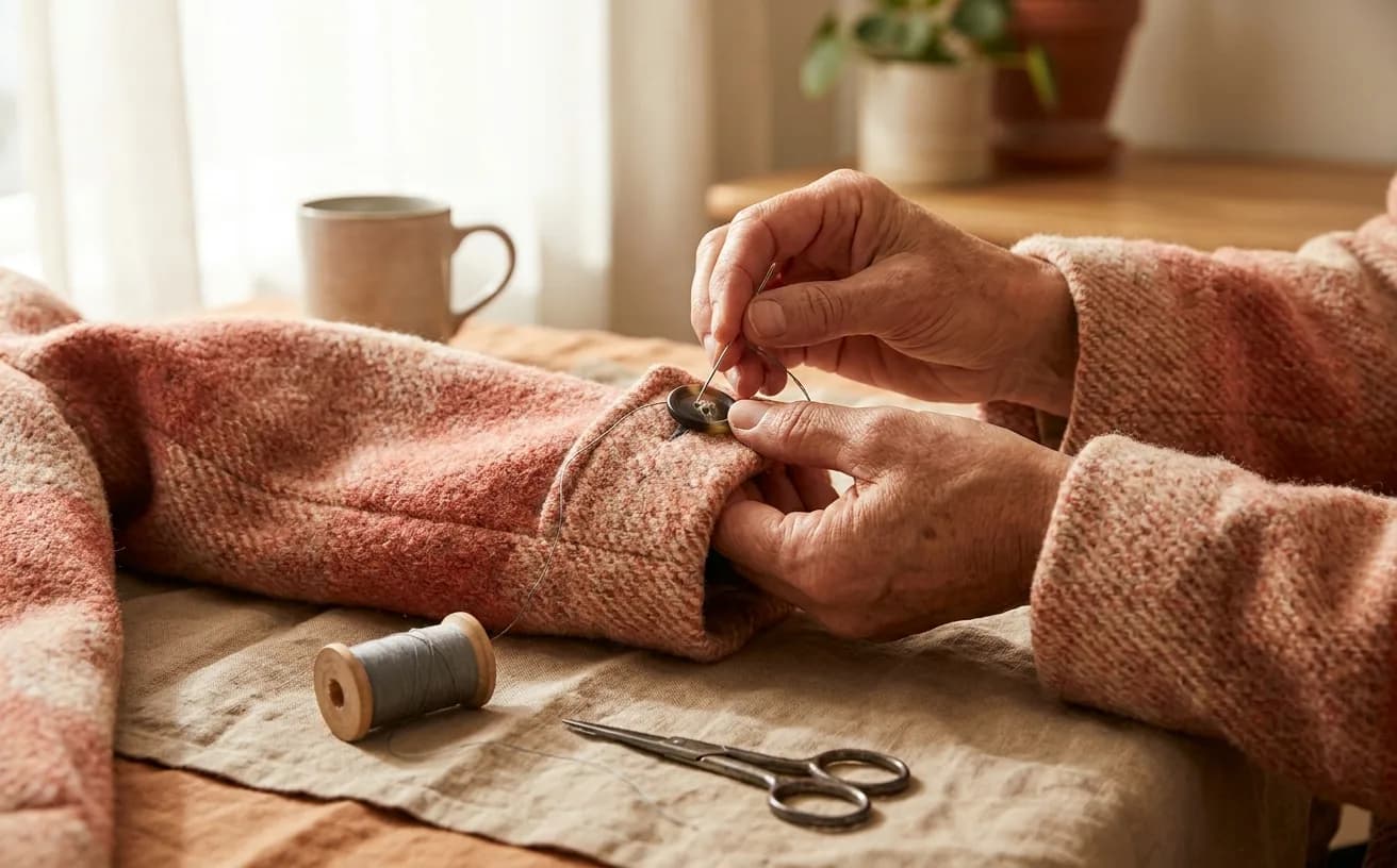How to Sew On a Button by Hand: Flat and Shank Buttons