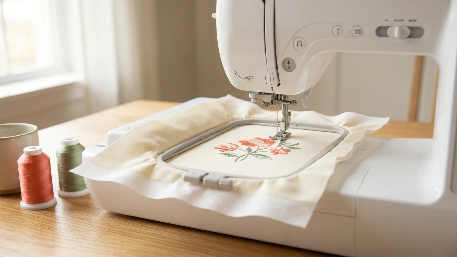 Machine Embroidery for Beginners: What the Machine Does