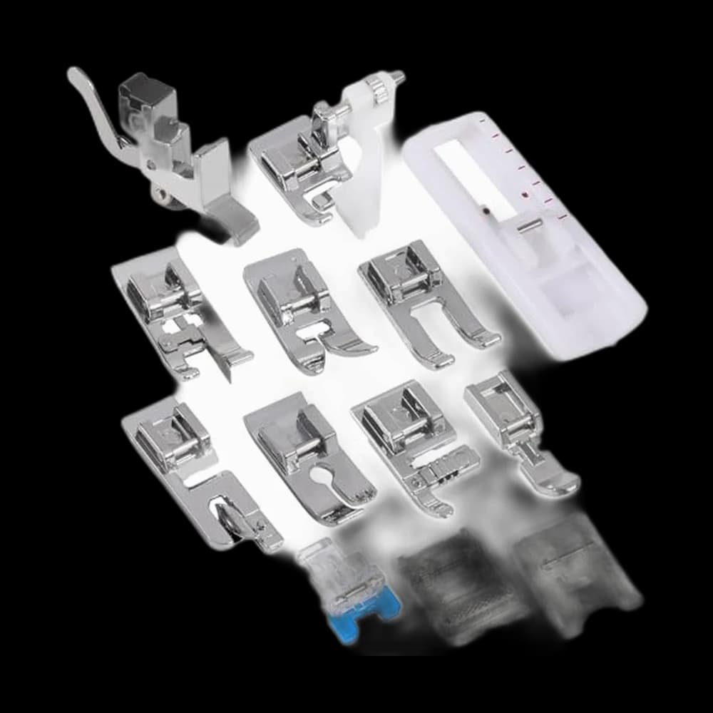 Diitao 14PCS Presser Foot Set, Low Shank