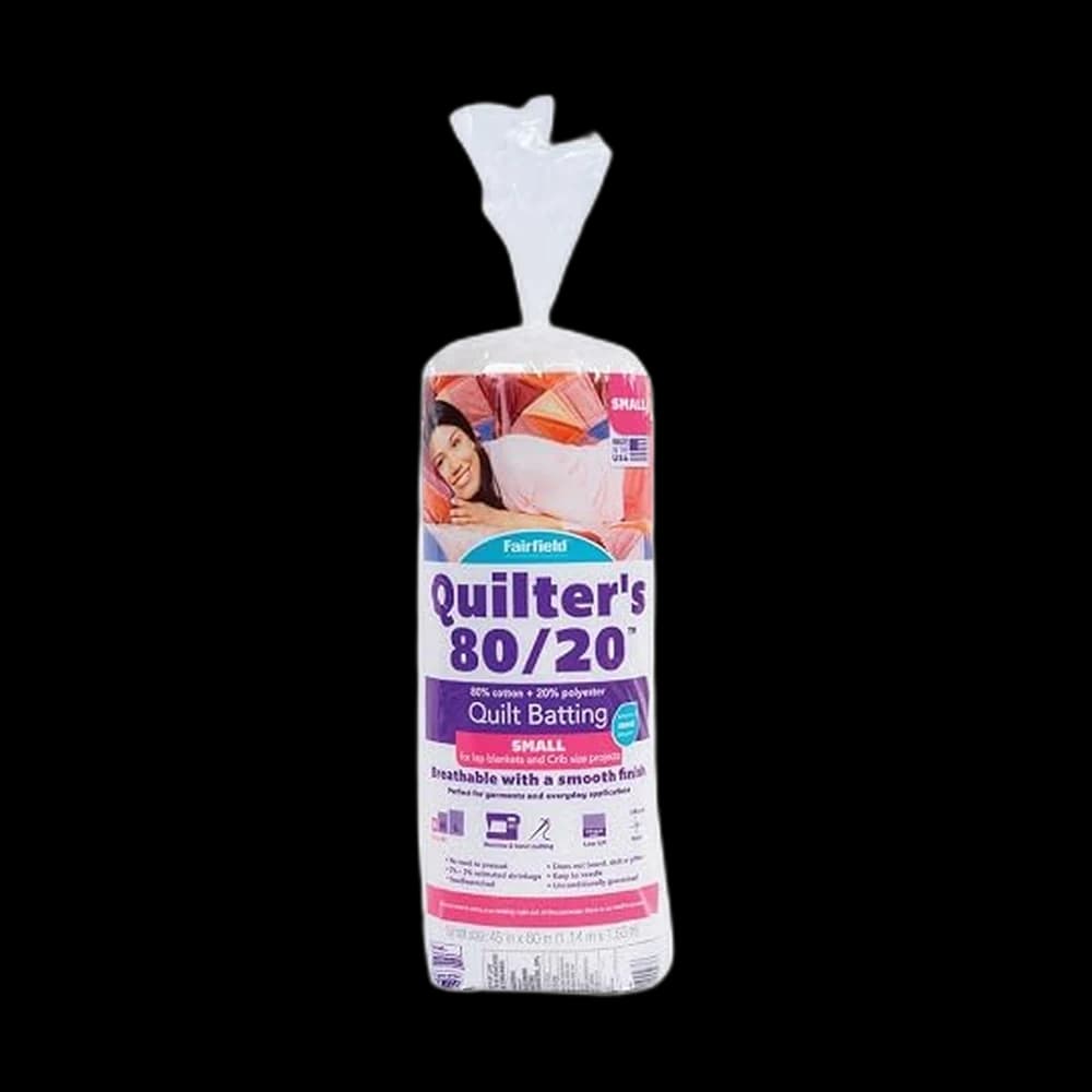Fairfield QB4512 Quilters, White, 45" x 60"