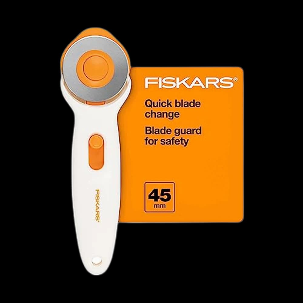 Fiskars 45mm Rotary Cutter for Fabric