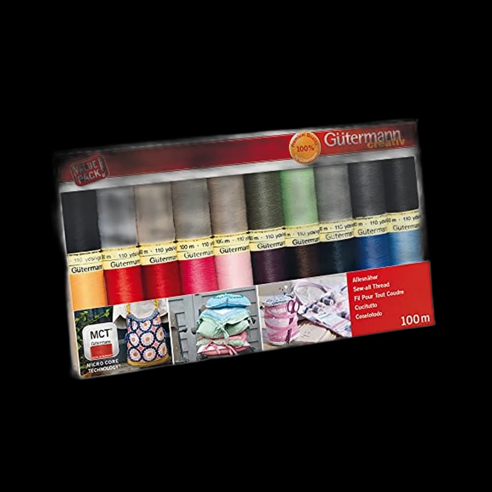 Gutermann Sew-All Thread Set, Pack of 20