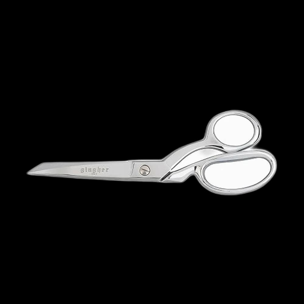 Gingher 8" Blunt-Tip Dressmaker Shears, Micro-Serrated Fabric Scissors