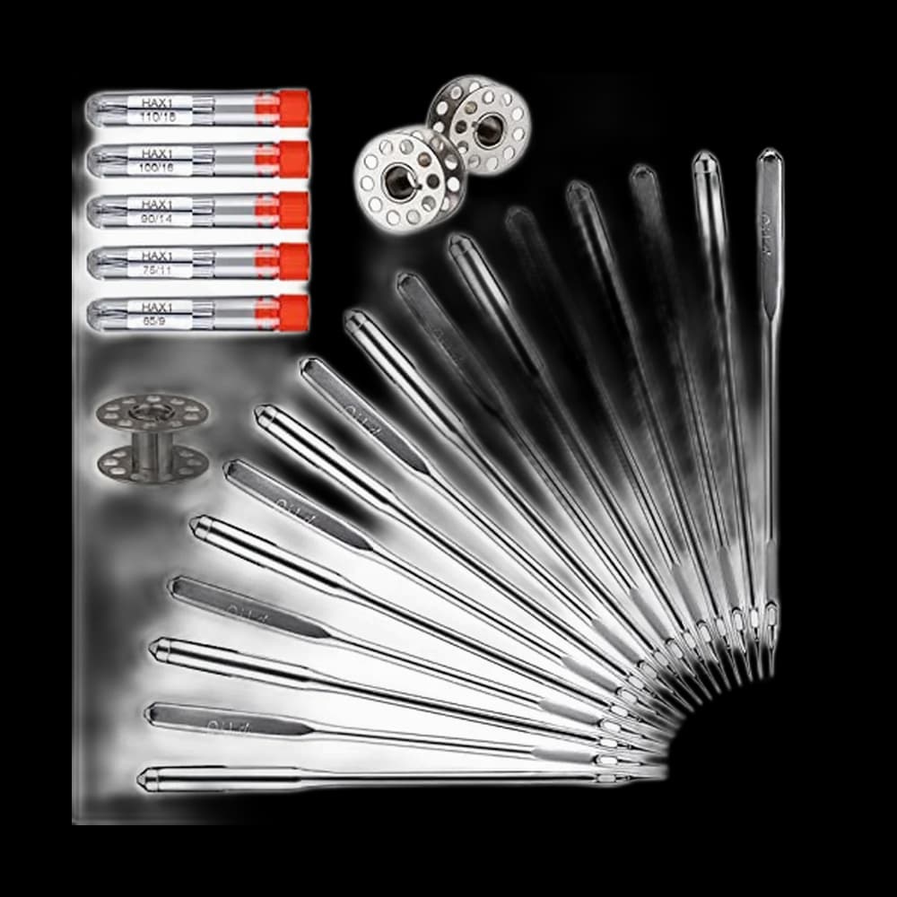 kidoom HAX1 Universal Machine Needles, 50 PCS