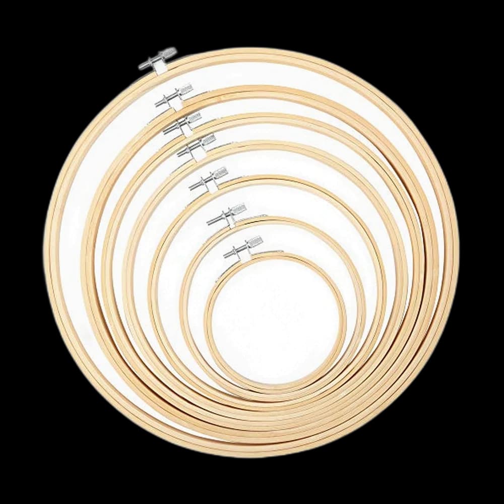 Pllieay 7 Sizes Embroidery Hoops