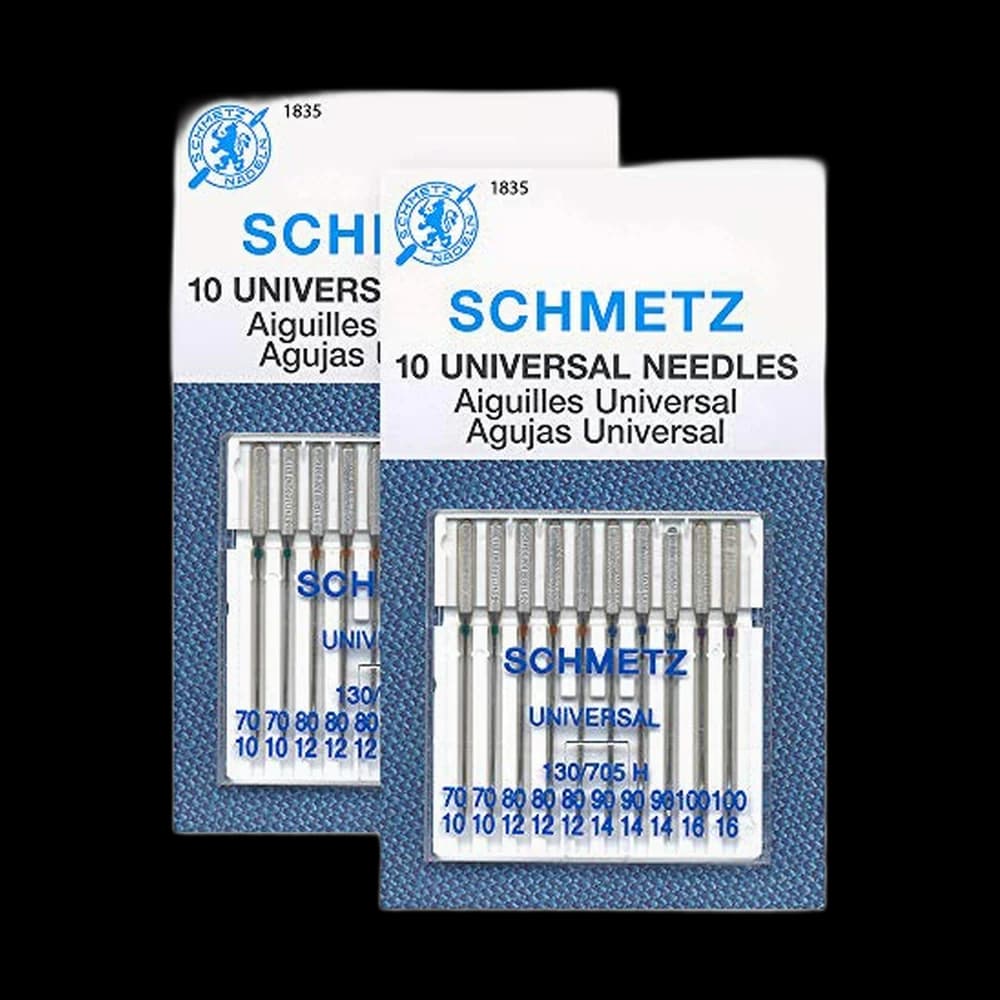 Schmetz Universal Needles, 20 Assorted Sizes