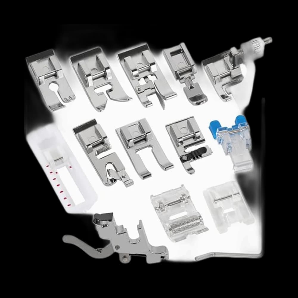 Shutao 14Pcs Snap On Presser Feet, Low Shank