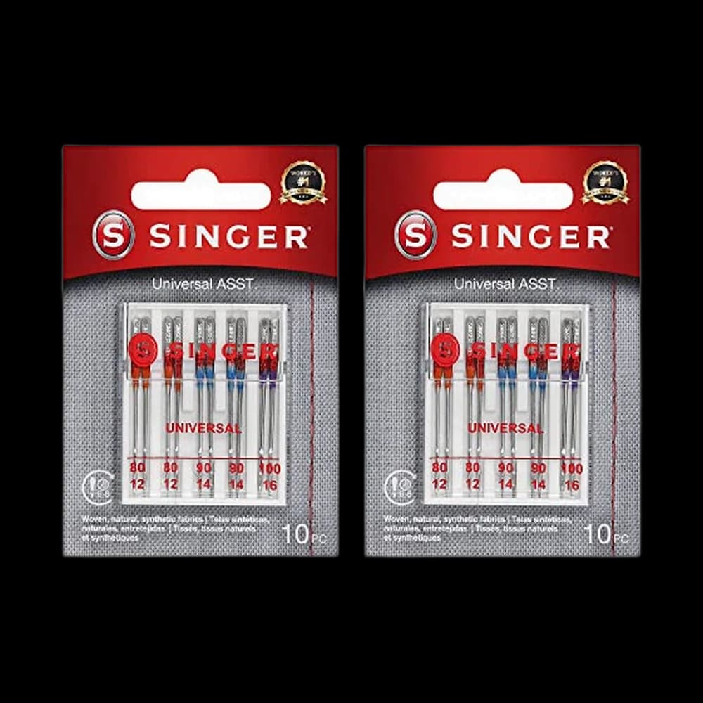 SINGER Universal Machine Needles, 20 Count